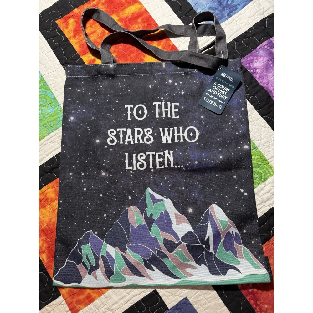 Stars Who Listen Tote Bag ACOTAR A Court Of Mist And Fury New